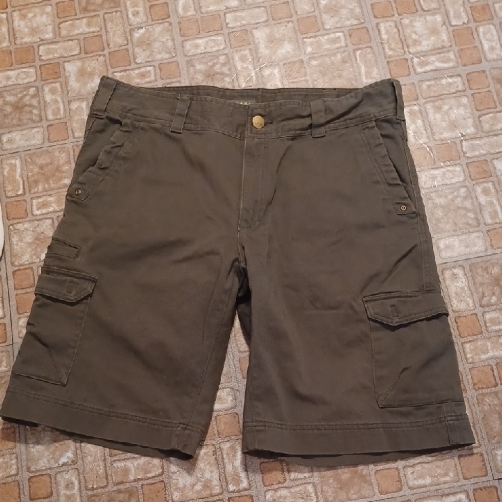 Men's Olive Cargo Shorts Cabela's Size 36